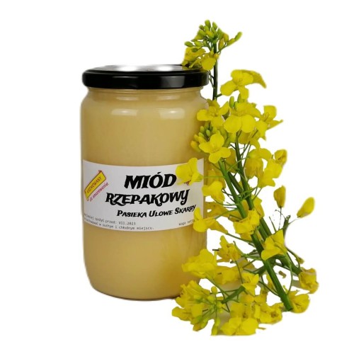 Miód rzepakowy kremowany